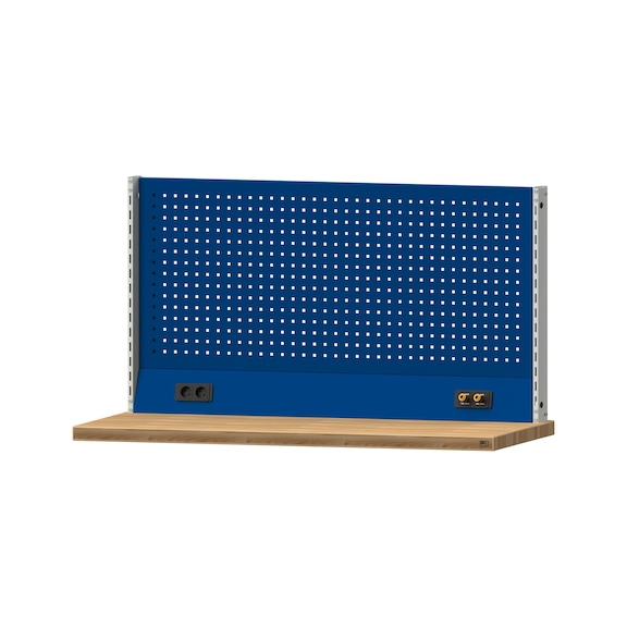 Basic structure System structure, height 800, RAL 7035/RAL 5010, AM 1441, 999.200.0016 - Workbench (system workstation, workshop, other)