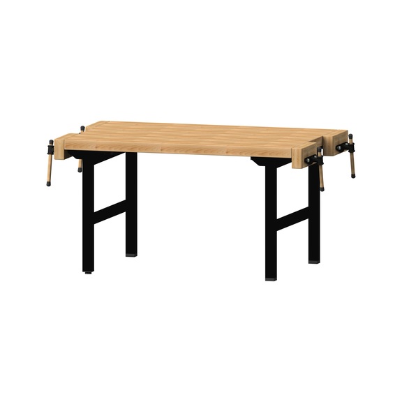 Universal table model 533, 4 workstations, 850 x 1500 x 1000 mm - Universal workbench