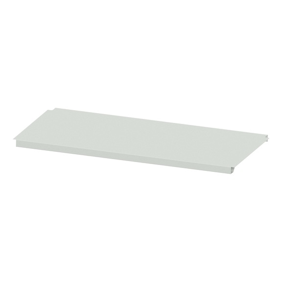 Shelf for workbench Depth 600 mm, housing colour RAL 7035 Panel length 2800 mm - Plant, workshop equipment (accessories, other)