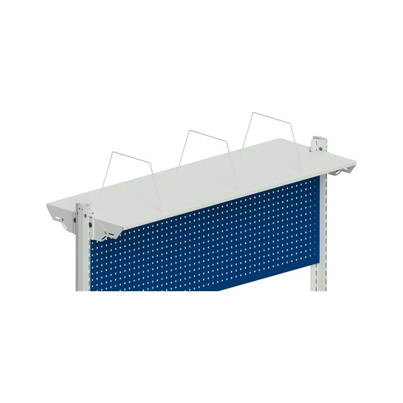 Shelf Packstation system assembly, colour RAL 7035, AM 1941 - Component for hole plate board system (other)