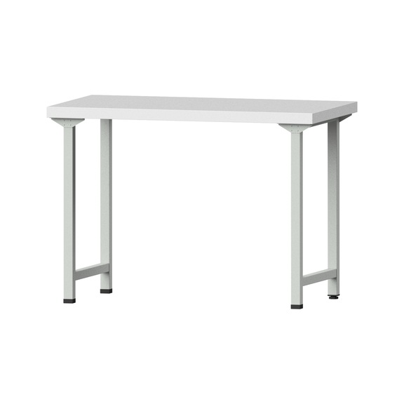 Work table, model 30, KSP 50 mm, RAL 7035, 900 x 1270 x 700 mm - Working table 1270 mm static