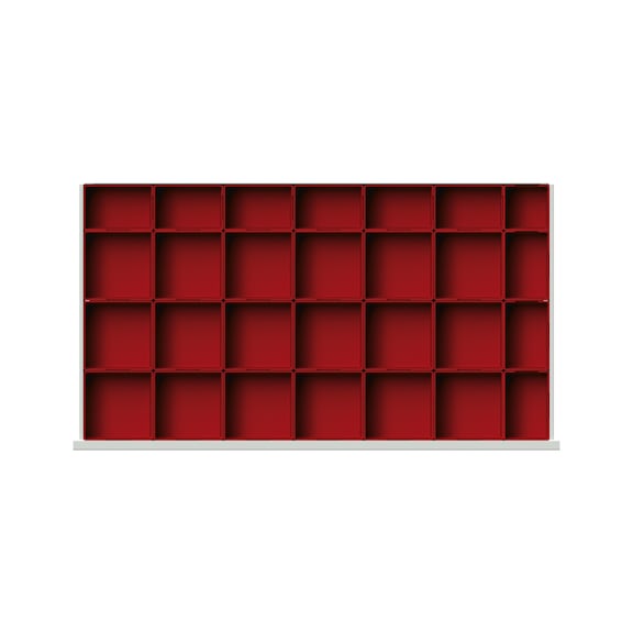 Small parts boxes for heavy-duty cabinet without centre panel 1085 x 630 x 1950 mm, 903.157 - Drawer organ. Material (workshop equipment, parts)