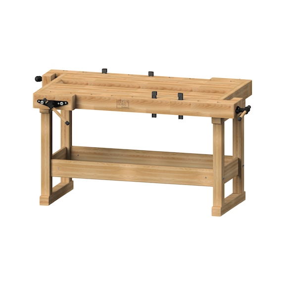 Hobelbank Modell 64, 2 Arbeitsplätze - Hobelbank