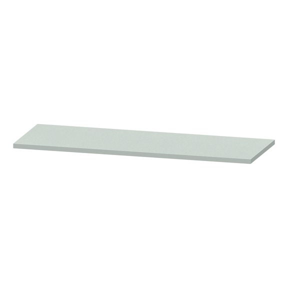 Worktop, galvanised sheet steel covering 40 mm, 2000 x 700 x 40 mm - Workshop bench plate
