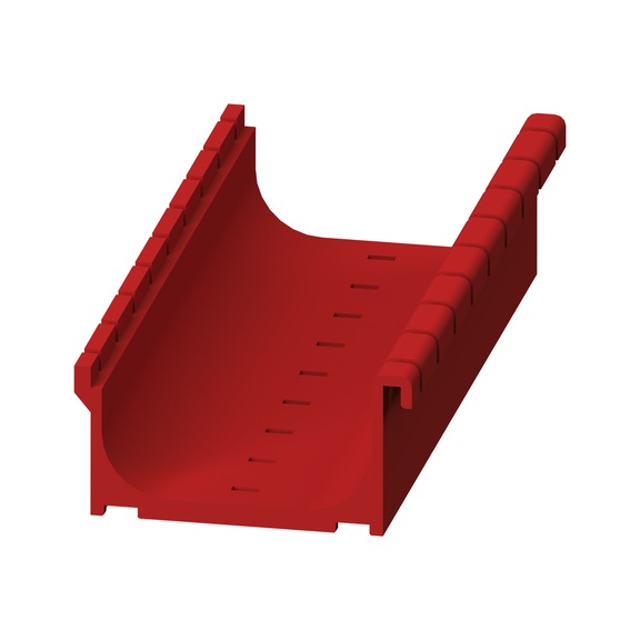 Medium trough for trough plate, 1 trough (49 mm) – short - Drawer organ. Material (workshop equipment, parts)