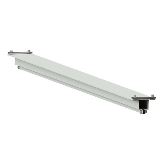 Equipment carrier rail system structure Width 1960 mm Depth 88 mm - Plant, workshop equipment (accessories, other)