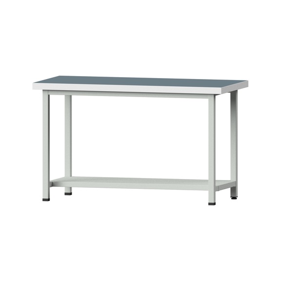 Work table, model 51, UBP 50 mm, RAL 7035, 900 x 1500 x 700 mm - Working table 1500 mm static