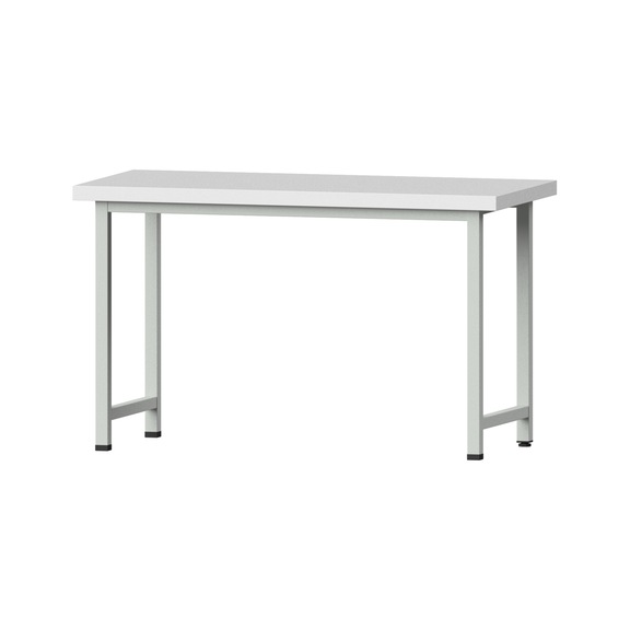 Work table, model 50, KSP 50 mm, RAL 7035, 900 x 1500 x 700 mm - Working table 1500 mm static
