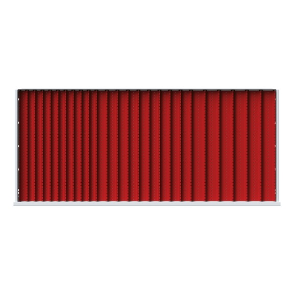 Tray plates for heavy-duty cabinet 1485 without centre wall Depth 690 mm - Drawer organ. Material (workshop equipment, parts)