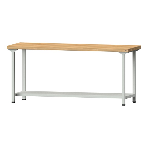 Work table, model 71, BMP 50 mm, RAL 7035, 900 x 2000 x 700 mm - Working table 2000 mm static