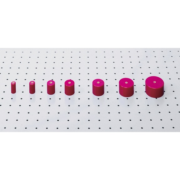 1 set of cutter holders (10 pieces), outer diameter 39 mm - Component for hole plate board system (other)