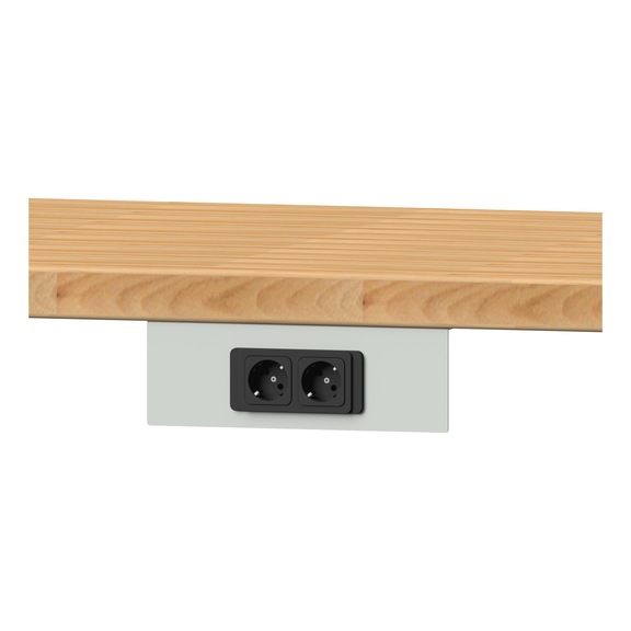 Retaining plate for energy module - Workbench (system workstation, workshop, other)