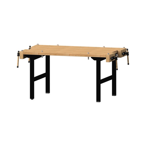 Universaltisch Modell 532, 4 Arbeitsplätze, 835 x 1500 x 1000 mm - Universalwerkbank