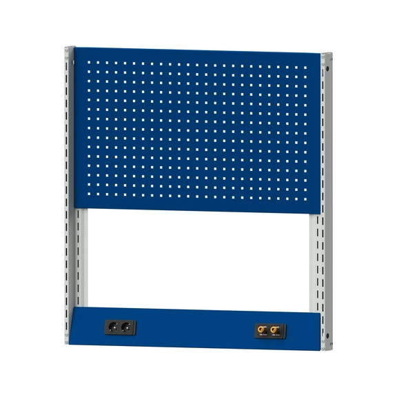 Basic structure System structure, height 1200, RAL 7035/RAL 5010, AM 1081, 999.200.0116 - Workbench (system workstation, workshop, other)
