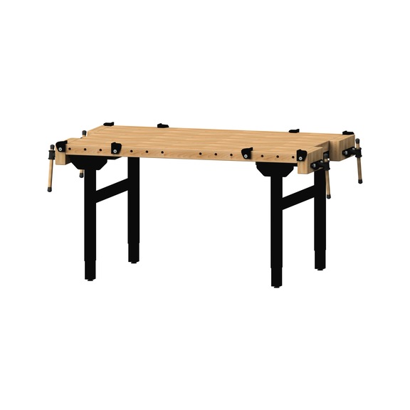 Universal table model 531, 4 workstations, 850 x 1500 x 1000 mm - Universal workbench
