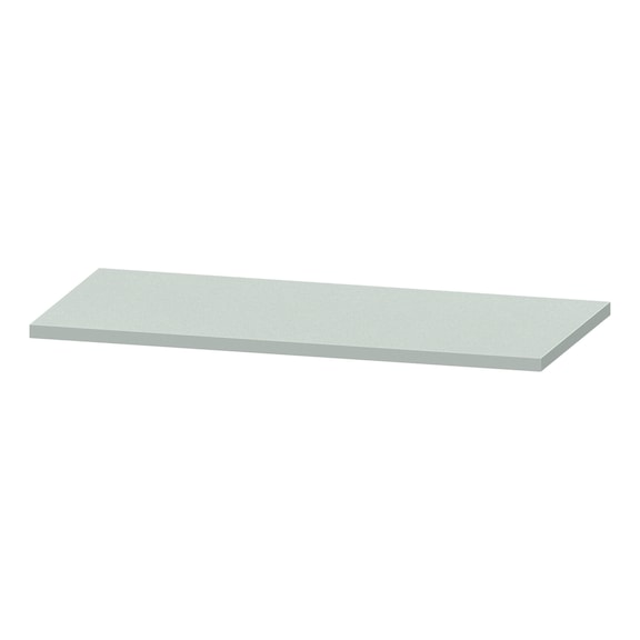 Worktop, galvanised sheet steel covering 40 mm, 1500 x 700 x 40 mm - Workshop bench plate