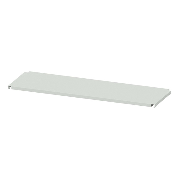 Shelf for workbench Depth 600 mm, housing colour RAL 7035 Panel length 2000 mm - Plant, workshop equipment (accessories, other)