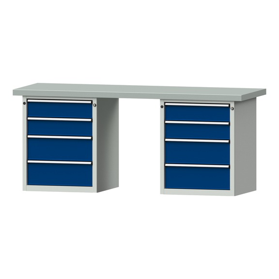 Combination workbench V/T-BL2000mm-2 blocks Model 840 ZBP 50 mm 7035/5010 850x2000x700 - Combination workbench 2000 mm models 821 VH - 850 VH