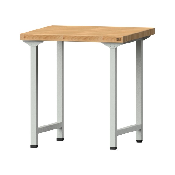 Work table, model 110, BMP 50 mm, RAL 7035, 850 x 800 x 800 mm - Working table 800 mm static