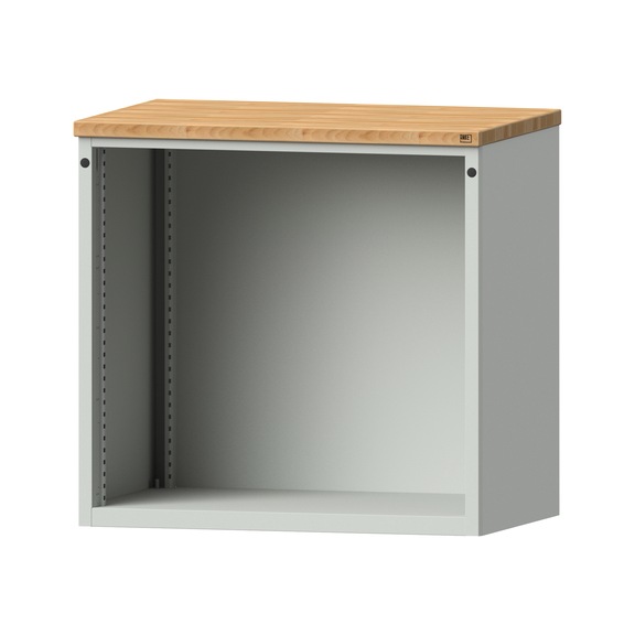 Drawer cabinet V1060, model 3020, BMP 40 mm, RAL 7035/5010, height 1020 mm - Cupboard with drawers (storage equipment, workshop)