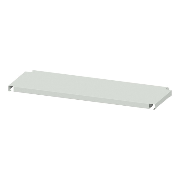Shelf for workbench Depth 400 mm, housing colour RAL 7035 Panel length 1270 mm - Plant, workshop equipment (accessories, other)