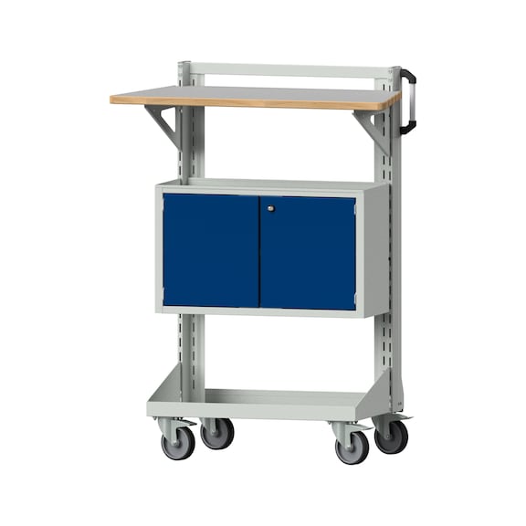 Connect Vario Mobil, model 252, RAL 7035/RAL 5010 - Transport trolley, roll. trolley (others)