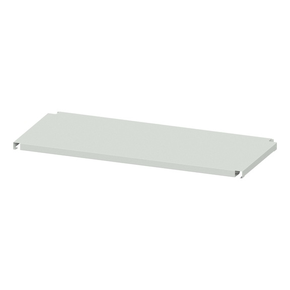 Shelf for workbench Depth 600 mm, housing colour RAL 7035 Panel length 1500 mm - Plant, workshop equipment (accessories, other)