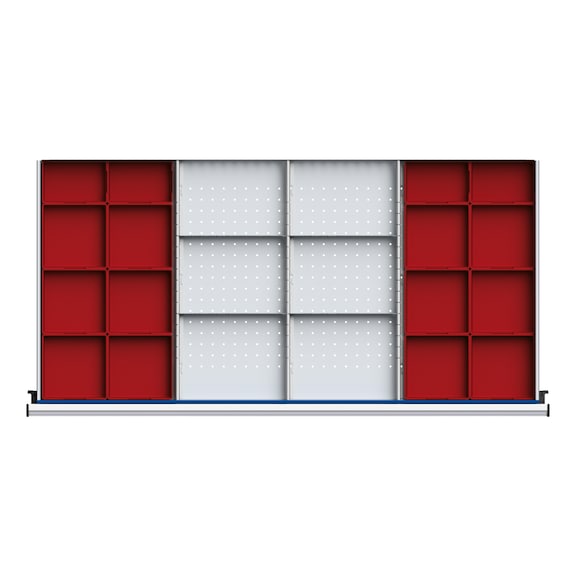 Small parts boxes and divider strips for VX Hybrid series, 902.381 - Drawer organ. Material (workshop equipment, parts)