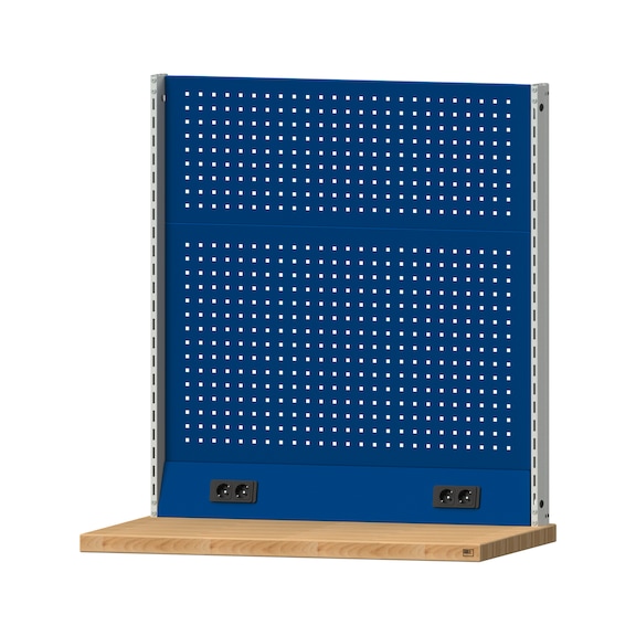 Basic structure System structure, height 1200, RAL 7035/RAL 5010, AM 1081, 999.200.0148 - Workbench (system workstation, workshop, other)