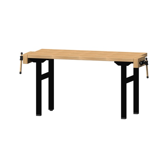 Universal table model 513, 1-2 workstations, 835 x 1500 x 650 mm - Universal workbench