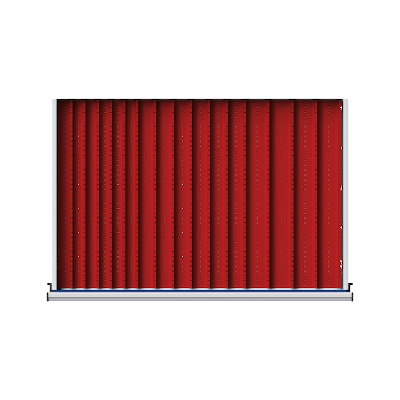 Tray plates for Series 1060 V - Drawer organ. Material (workshop equipment, parts)