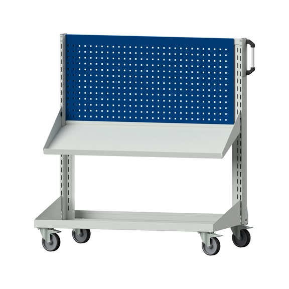 Connect Vario Mobil, model 554, RAL 7035/RAL 5010, 999.250.0101 - Transport trolley, roll. trolley (others)