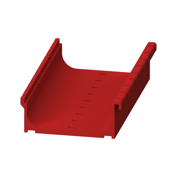 Wide trough for trough plate, 1 trough (67.5 mm) – short - Drawer organ. Material (workshop equipment, parts)