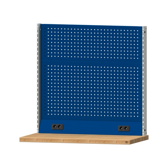 Basic structure System structure, height 1200, RAL 7035/RAL 5010, AM 1211, 999.200.0149 - Workbench (system workstation, workshop, other)