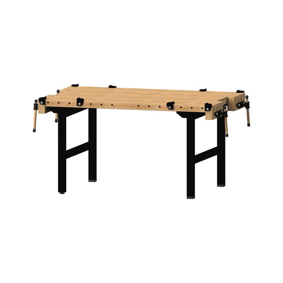 Universal table model 531, 4 workstations, 850 x 1500 x 1000 mm - Universal workbench