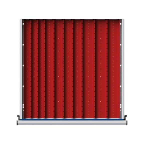 Muldenplatten für Serie 760 V - Schubladenorganisationsmaterial (Werkstatteinrichtung, Teile)