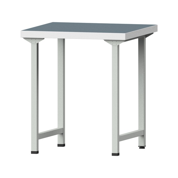 Work table, model 110, UBP 50 mm, RAL 7035, 900 x 800 x 800 mm - Working table 800 mm static