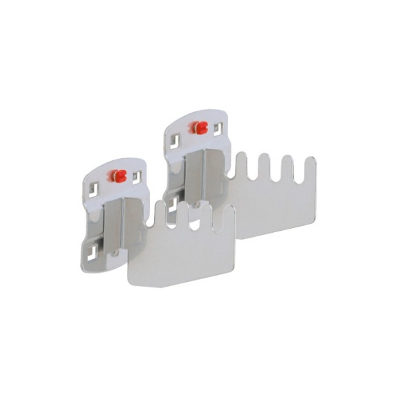 Saw holder (1 pair) for 4 saws - Component for hole plate board system (other)