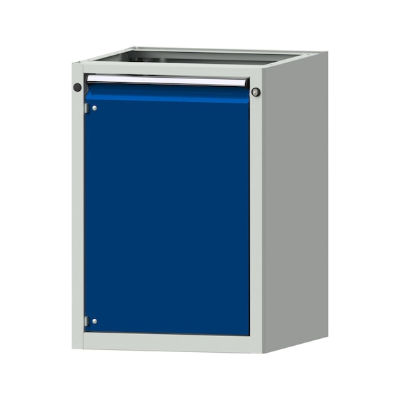 Base cabinet V/T - KS, model 2401, RAL 7035/RAL 5010 - Base cabinet for workbench (workshop)