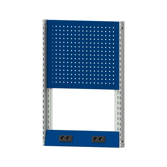 Basic structure System structure, height 1200, RAL 7035/RAL 5010, AM 764, 999.200.0115 - Workbench (system workstation, workshop, other)