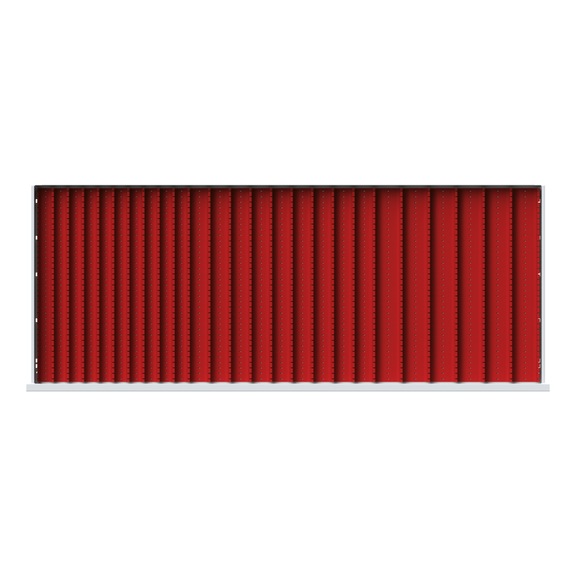 Tray plates for heavy-duty cabinet 1485 without centre panel, depth 630 mm - Drawer organ. Material (workshop equipment, parts)