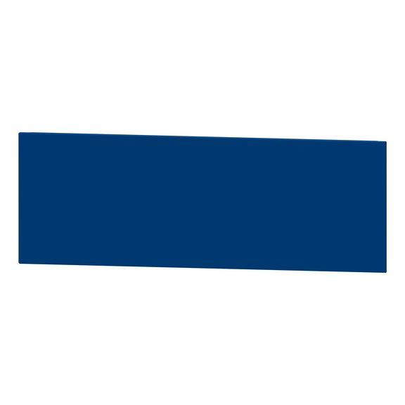 Blende Systemaufbau, Höhe 400, RAL 5010, AM 1211 - Werkbank (System-Arbeitsplatz, Werkstatt, Sonstiges)