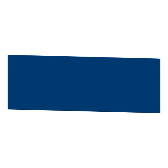 Cover panel system structure, height 650, RAL 5010, AM 1941 - Workbench (system workstation, workshop, other)