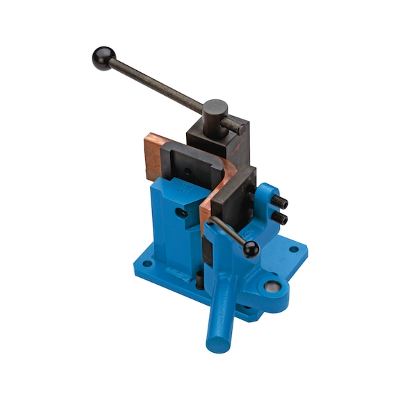 Curvadora de ángulo GEDORE altura trabajo 100 mm con herramienta curvar R 4 mm - Curvadoras de ángulo excéntrico