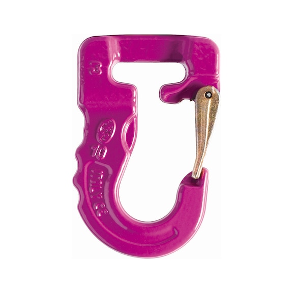 CARTEC safety load hook for slings load capacity 1,000 kg violet - Joker safety hooks