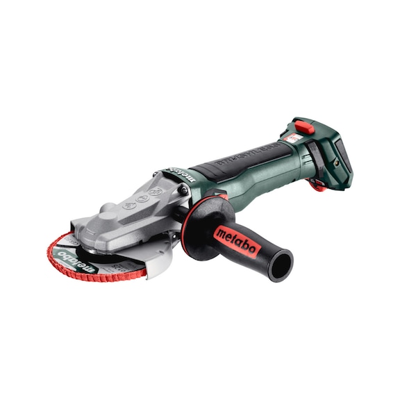 METABO cordless flat head angle grinder WVBF 18 LT BL 11-125 Quick without battery - Angle grinder (cordless)