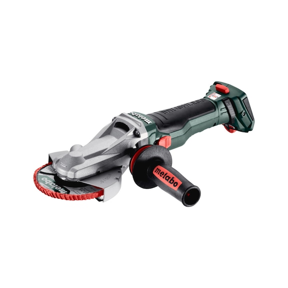 METABO cordless flat head angle grinder WVBF 18 LTX BL 15-125 Quick without battery - Angle grinder (cordless)
