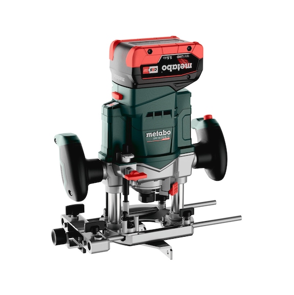 METABO Akku-Oberfr&auml;se OFV 18 LTX BL 12 5.5Ah 25000 U/min 2 LiHD Akku 601743660 - Oberfr&auml;se (Akku)