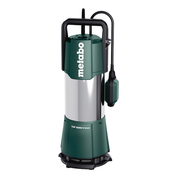 METABO Tauchdruckpumpe TDP 6200/4 Inox 1100 W 6200 l/h F&ouml;rderh&ouml;he 47m 601772000 - Tauchdruckpumpe