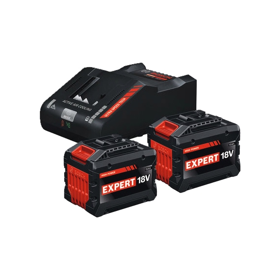 Starter-Set EXPERT 2x EXBA18V-150 + EXAL18V-160 - Starter Sets Expert